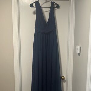 Navy blue Windsor formal dress